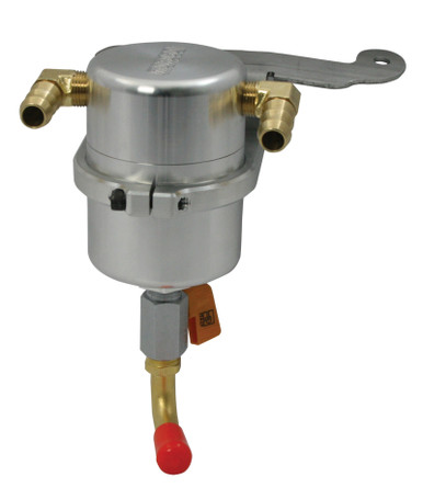 Get Moroso 11-14 Ford Mustang V6 AiOil Separator Catch Can - Billet