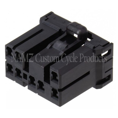 Get NAMZ AMP Multilock 8-Position Female Wire Plug Housing Get NAMZ AMP Multilock 8-Position Female Wire Plug Housing