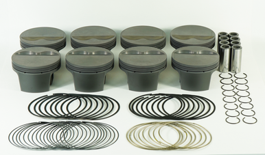 Get Mahle MS Piston Set 351ci Chevy SB 4.005in Bore 3.48/3.5in Stroke 6 ...