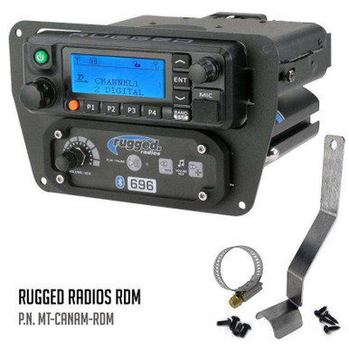 Get Rugged Radios Can-Am Commander Intercom and Radio Mount Rugged RDM ...