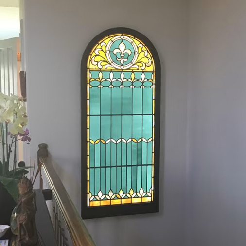 Antique Stained Glass Slim LED Panel Project