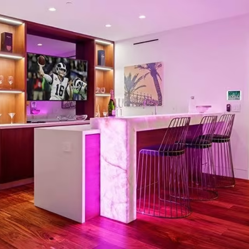 Back Lit Onyx RGBW LED Panel Project