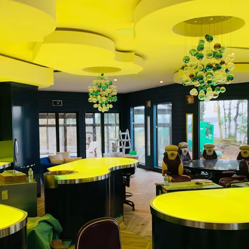 Back Lit Frosted Glass RGB LED Panel Project