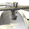 Kolstrand Longline Stainless Steel J-Hook Carrier with Stainless Steel Roller (for Diamond Screw Level Winds)