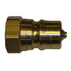 Kolstrand Brass Quick-Disconnect Coupler-Nose 1/2 Inch NPT