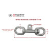 Kolstrand Galvanized Stabilizer Double Swivel - 3/4 Inch