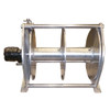 Kolstrand 18 Inch 'SPREADER-BAR' Aluminum Anchor Winch - With 18 In Diameter X 20 In Wide Drum with SPLITFLANGE