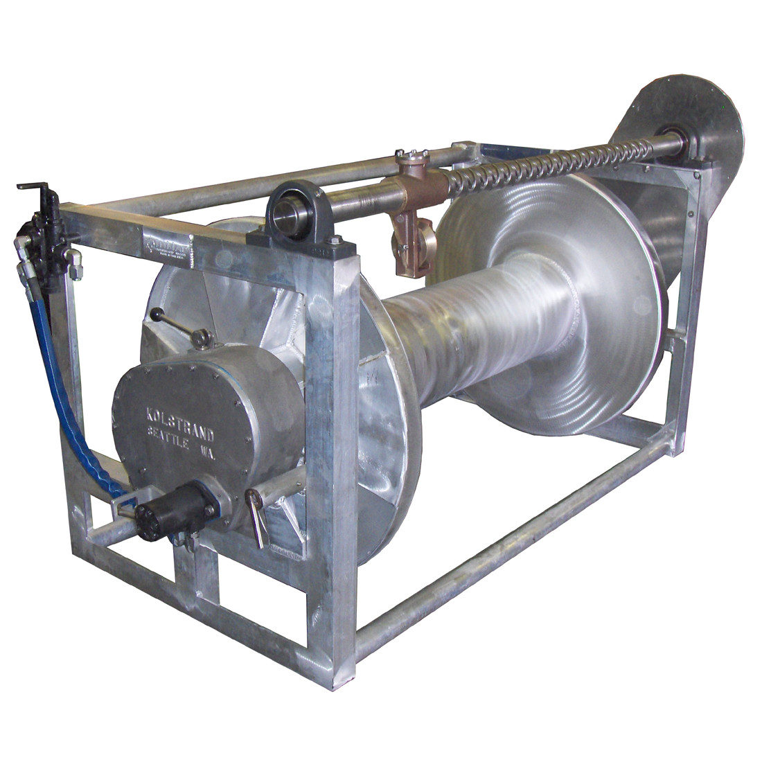 Kolstrand Longline Reel with Diamond Screw Level Wind Kolstrand