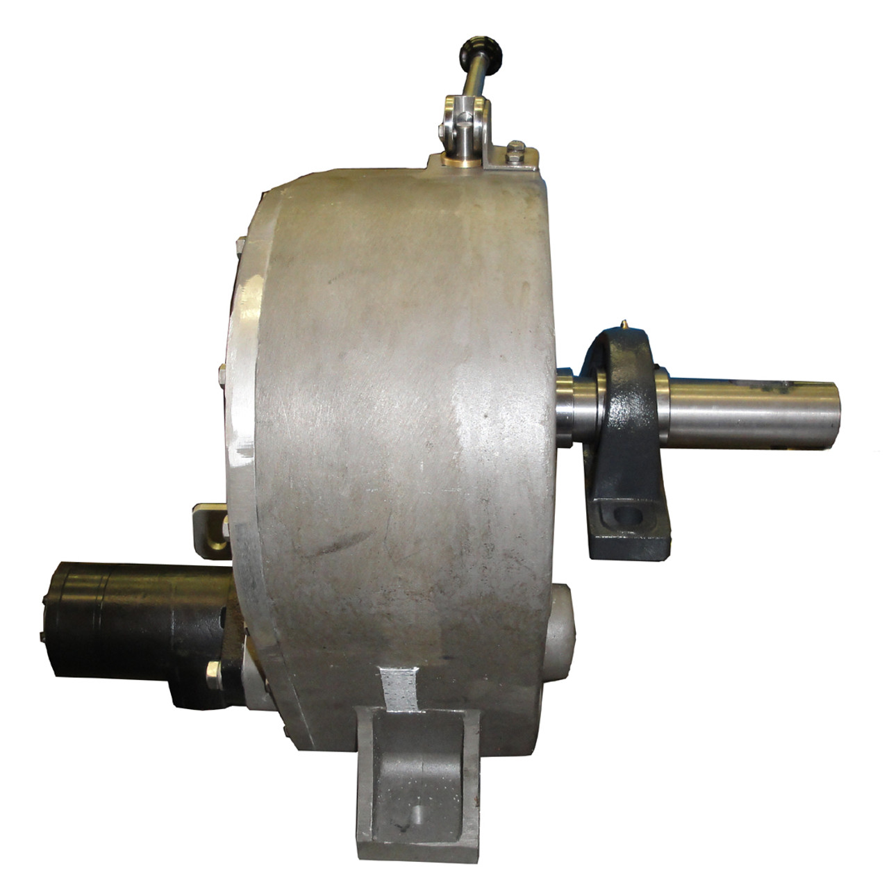 Kolstrand AK Gearbox showing Pillow Block on Output Shaft