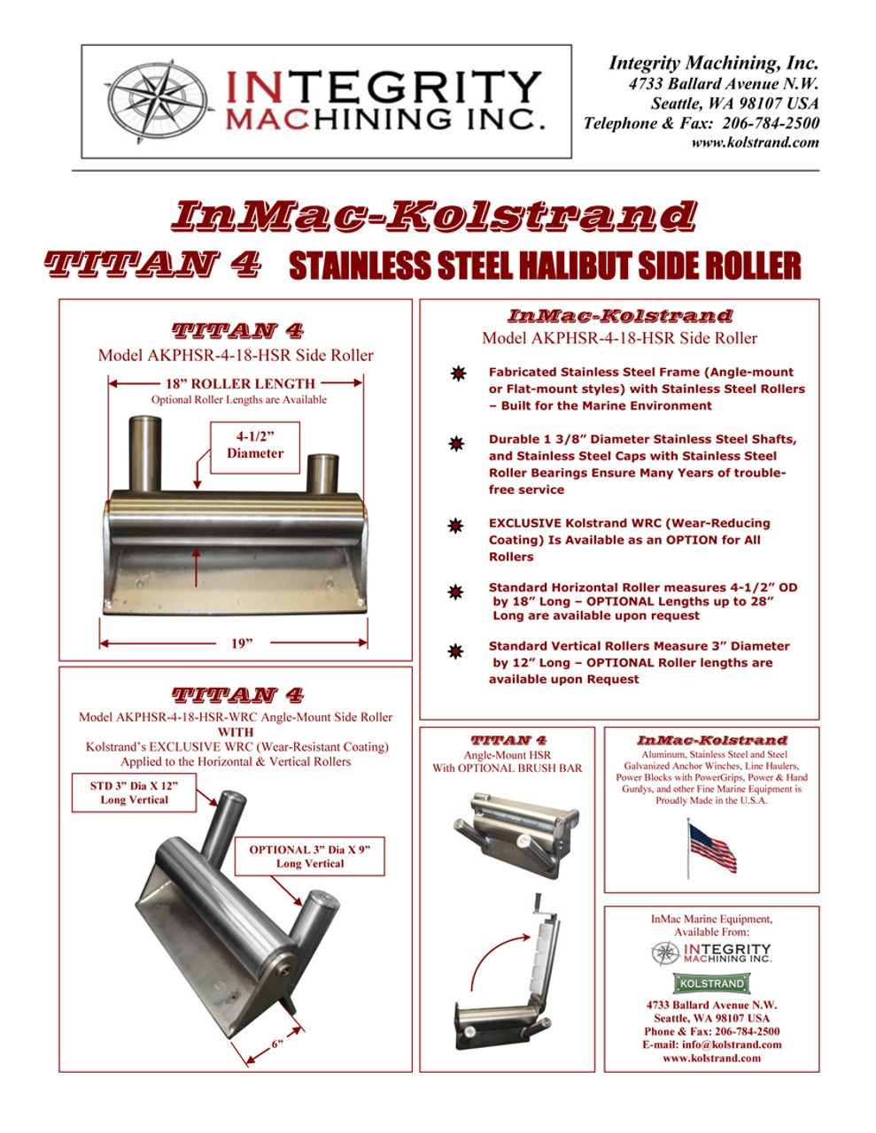 TITAN 4 Catalog Sheet