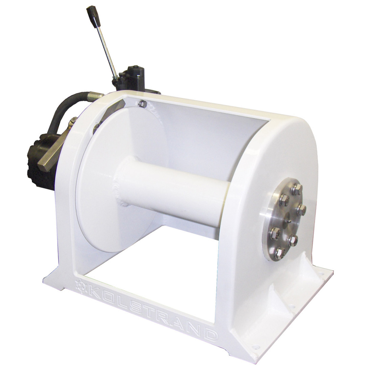 12D12W Anchor Winch with White Powder Coating