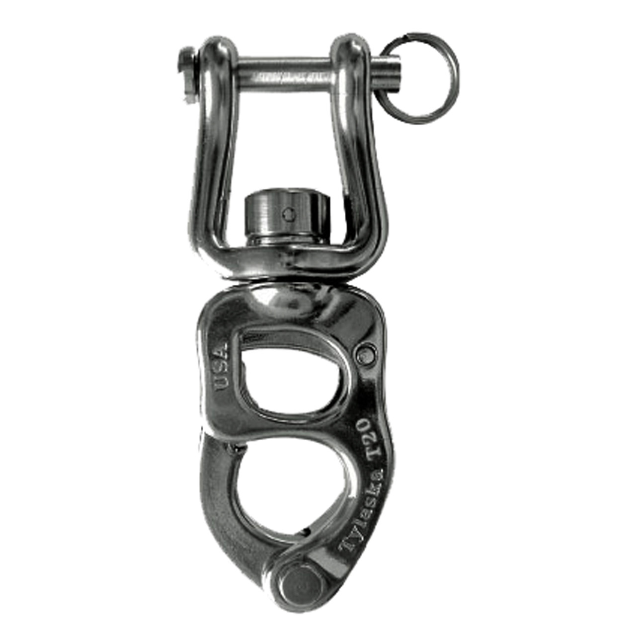 Tylaska Stainless Steel T20-C Quick-Release 'Clevis Bail' Snap Shackle