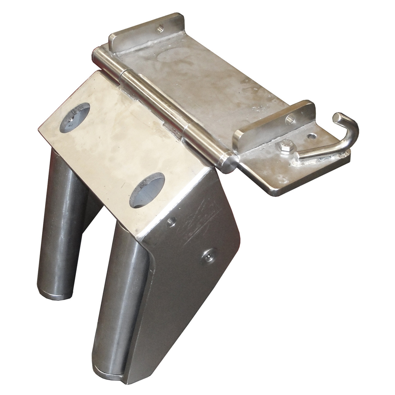 Kolstrand 'CAPTURED-5' RAIL-MOUNT Flip-Style STAINLESS STEEL Seine Davit Roller Assembly