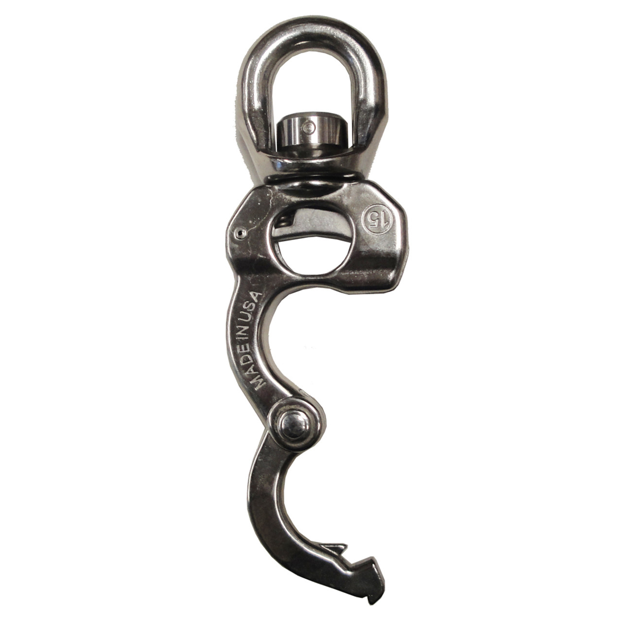 Tylaska Stainless Steel SP15 Quik-Release Snap Shackle - Kolstrand