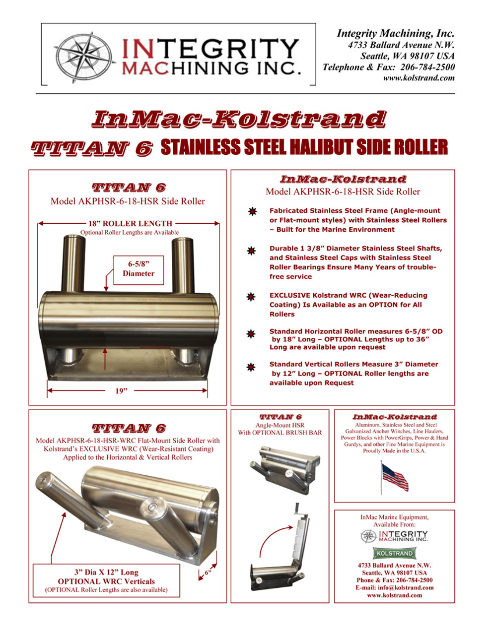 8 Titan Hand Roller and Frame