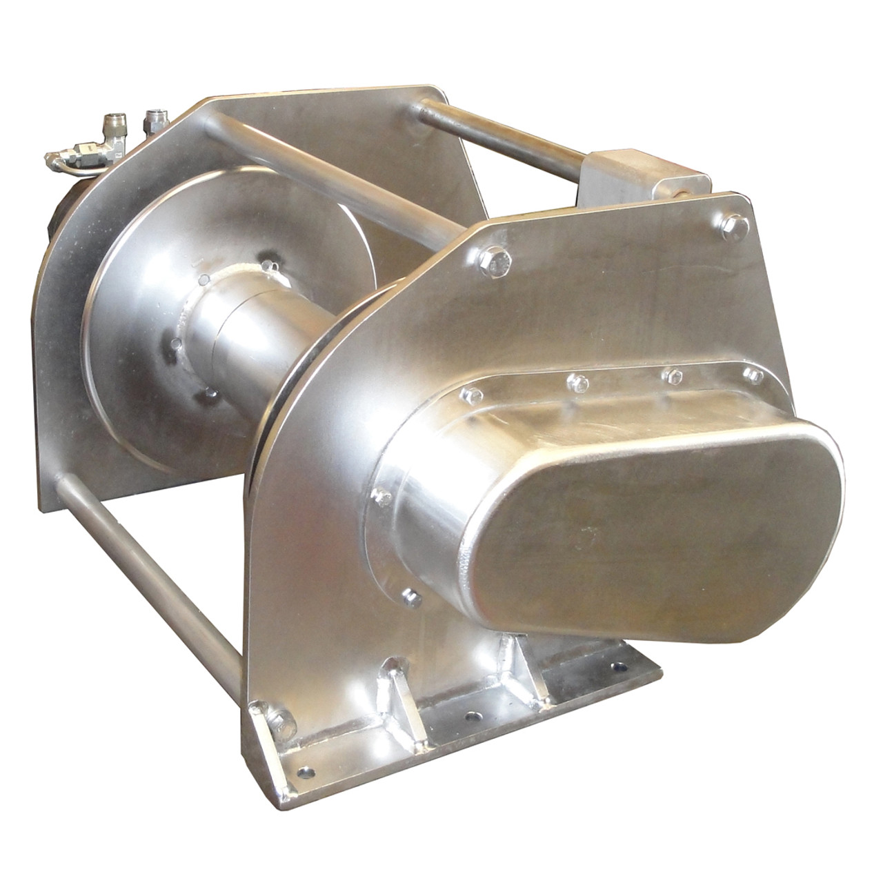 Kolstrand W12D12 Special Stainless Steel Winch with 'Captured 