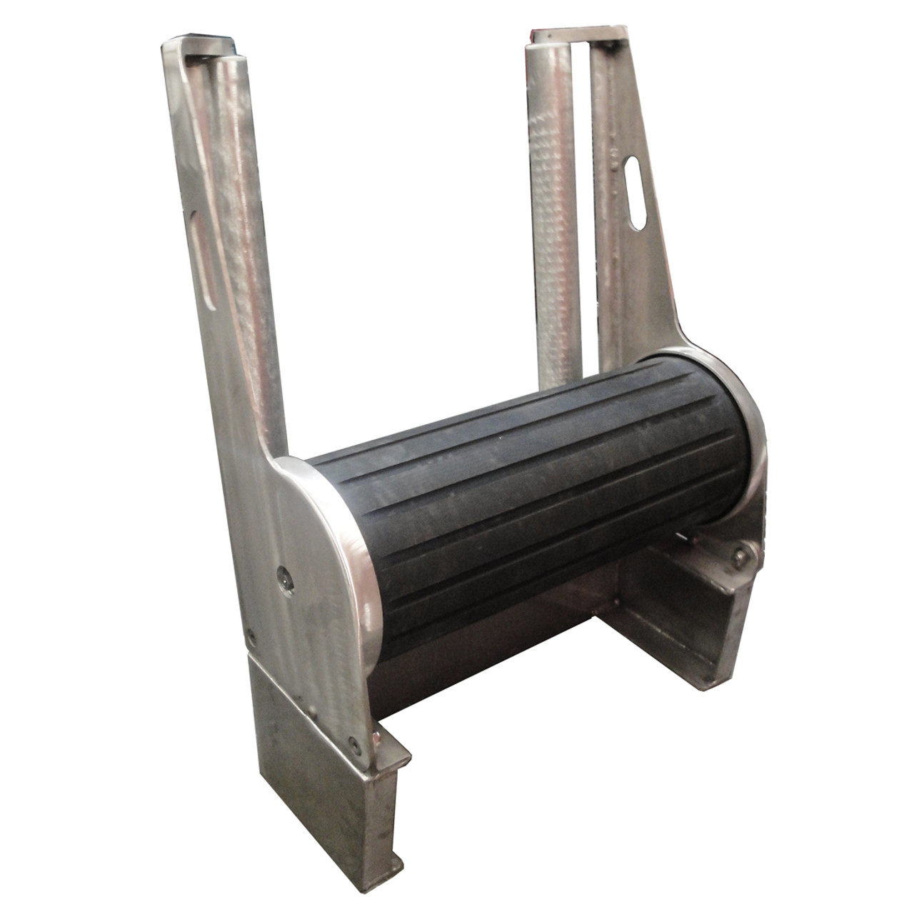 Kolstrand Aluminum 10" Tall Riser for Power Net Roller With Power Roller Mounted onto Riser