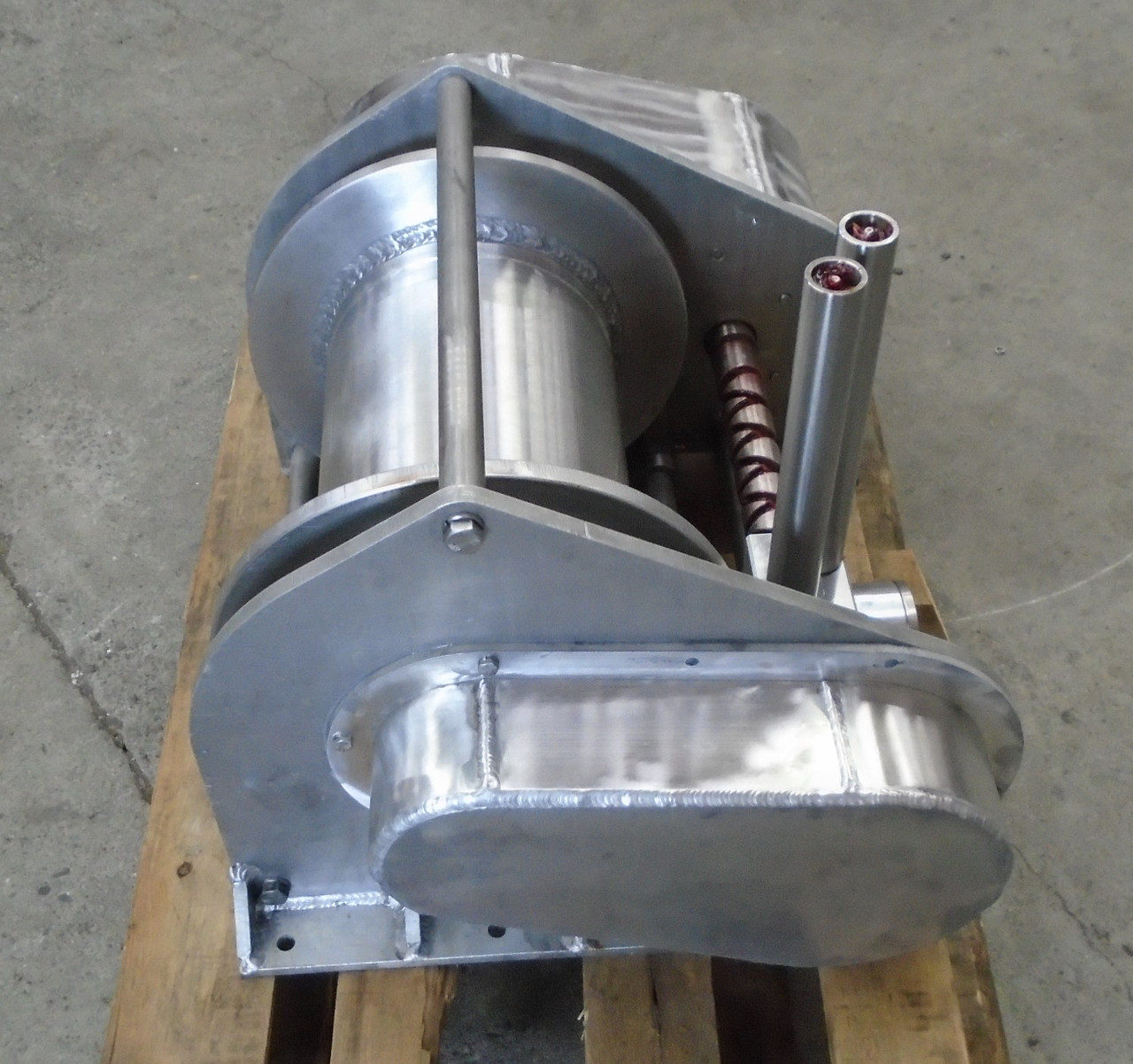 Kolstrand 12D12W Electric Winch with Automatic Diamond Screw Level Wind