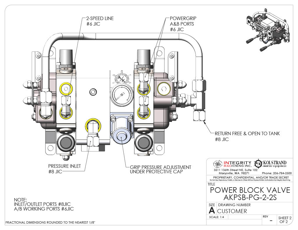 専用ページ POWERBLOCK ② PowerBlock 2-Spool Control Panel