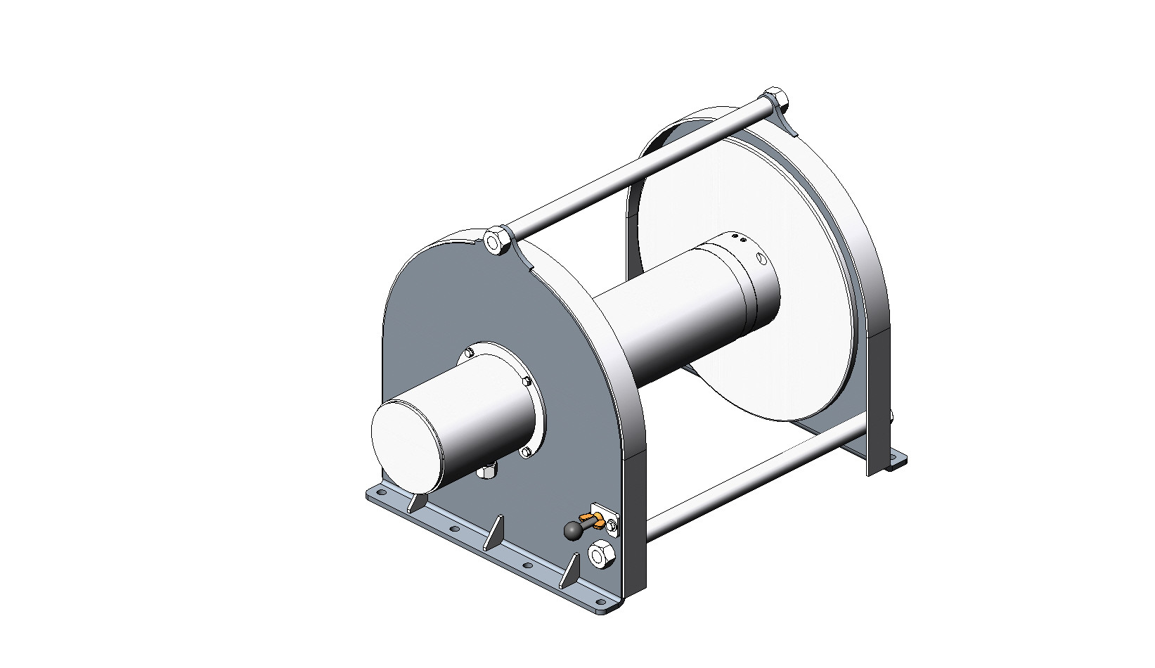 JK FAB 20in Series Direct Drive Stainless Steel Anchor Winch - Kolstrand