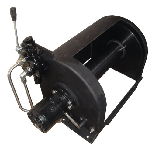 Kolstrand 14D16W Aluminum Anchor Winch - PC Black