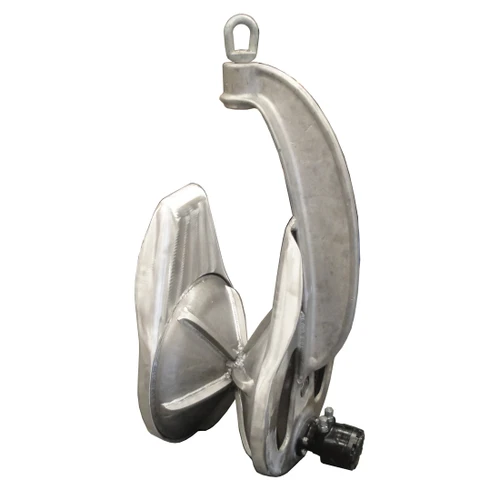 USED Kolstrand 20in Power Block - Aluminum Welded-Cleat Style Sheave