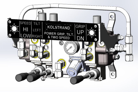 PowerBlock 3-Spool Control Panel