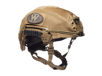 Team Wendy EXFIL LTP/Carbon Mesh Helmet Cover, Coyote Brown