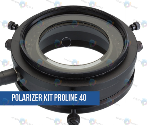 Techniquip PROLINE 40 LED Ring Illuminator Polarizer Kit
