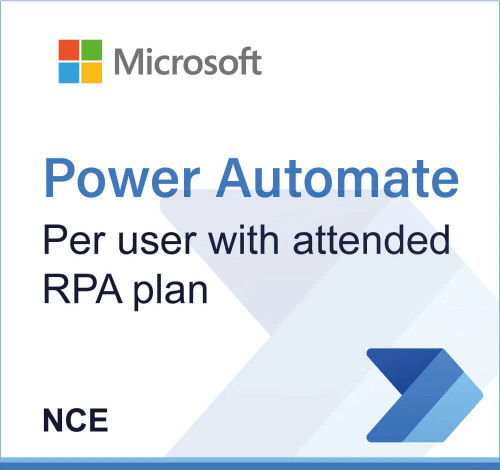 Microsoft Power Automate per User with Attended RPA Plan (NCE)