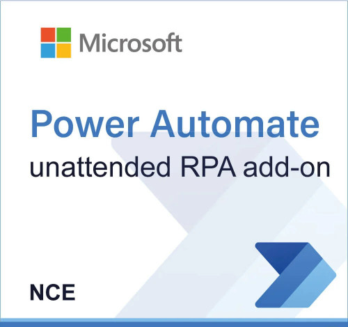 Microsoft Power Automate Unattended RPA Add-on (NCE)