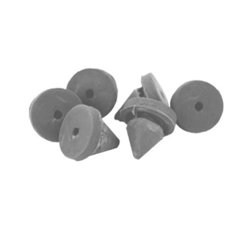 DON JO 1608 Door Silencer for Metal gray Pacific Lock Supply