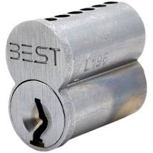 BEST 1C6K1626 - Standard Core- 6 pin, K keyway, uncombinated-satin ...