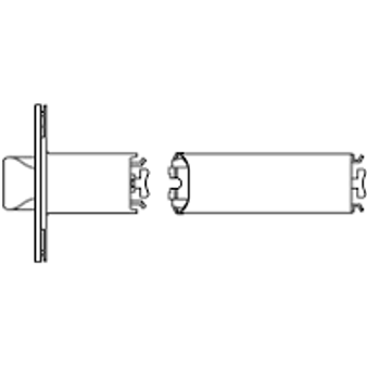 SCHLAGE 41-005 - 5" Door Latch Extension Link, 2-3/8" Backset, For AL Series Door Lock