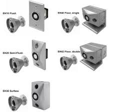 SDC EH30 1224 A - Magnetic Door Holder - surface mount - 12/24VAC/DC  - chrome powder coat