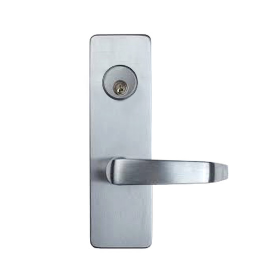 DETEX  EU x S x 695 x LHR x FSE - Advantex (10/20/21) Electric lock/unlock - S bent lever,left hand reverse, fail Secure - dark bronze