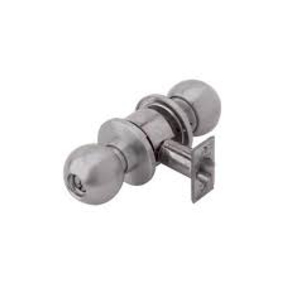 SCHLAGE D80PD ORB 626 -  D Series Storeroom Orbit Lock C Keyway with 13-247 Latch and 10-025 Strike - Satin Chrome Finish