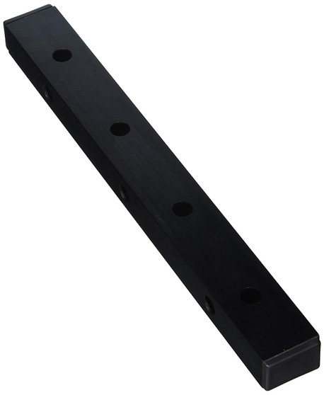 SECURITRON UHB-BK-12 - Universal Header Bracket - Black Anodized 12"