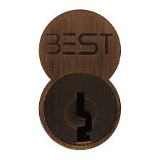 BEST 1C7H1613 -  Standard Core- 7 pin, H keyway, uncombinated-oxidized satin bronze