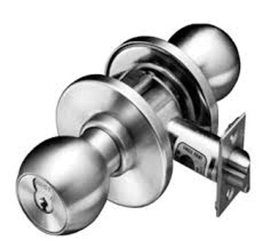 BEST 8K30L4AS3626 - Privacy-round knob-satin chromium