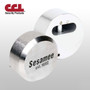 CCL 930SFIC - Hidden Shackle 5-PIN Padlock  2 7/8" body - Flat Back