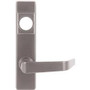 DETEX 09BN x 689 x RHR - ValueSeries Trim - lever trim active by key; locked when key removed, S lever, right hand reverse - aluminum