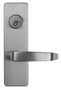 DETEX 09D2W x 693 x LHR - ValueSeries Trim - lever trim active by key; locked when key removed, S lever, left hand reverse -Black