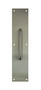 DONJO 7115-630 - Pull Plate 6" x 3/4" round pull w/4" x 16" x .050 B4E plate stainless steel