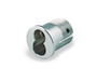 GMS ICS 626 SL - Large Format Mortise IC Housing - Schlage - satin chrome