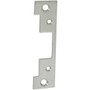 HES FP:501 630 - 4-7/8" x 1-1/4" square corner faceplate for 5000/5200 series electric strike used in ANSI metal jambs - satin stainless