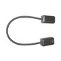 KEEDEX K-DLBLK - Armored Door Loop 1/4" I.D. Flex (18") - Black