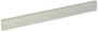 SECURITRON SFP-1/2CL-12 - Stop filler plate - 1/2 x 1 1/4 x 12