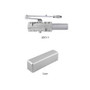 STANLEY QDC120 R 689 - SN S/TAP Grade 1 Extra HD Door Closer - Extra Duty Arm w/Hold-Open & SPRING STOP - self tapping screws, sex nu- painted aluminum