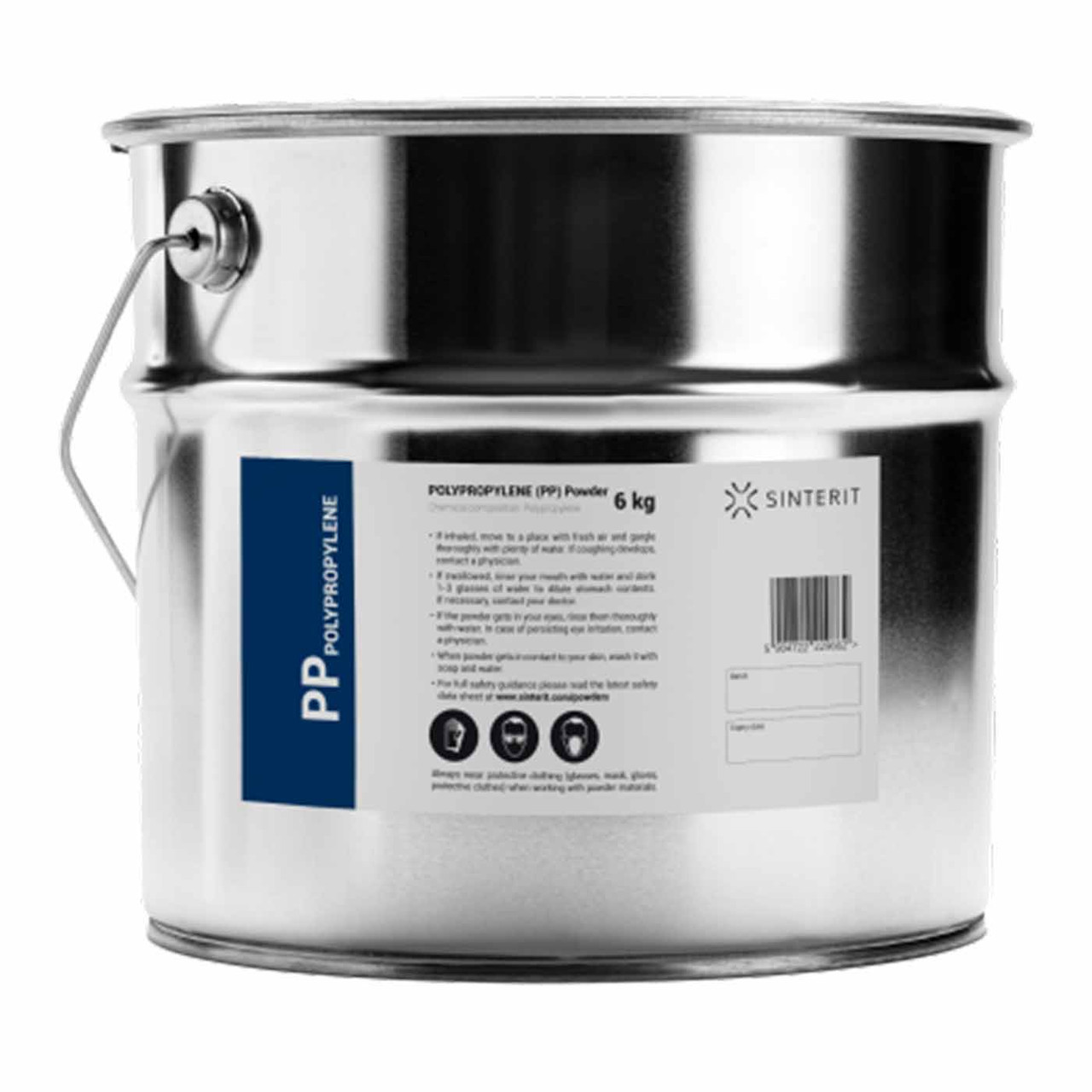 PP (Polypropylene) - 6kg (12l) container